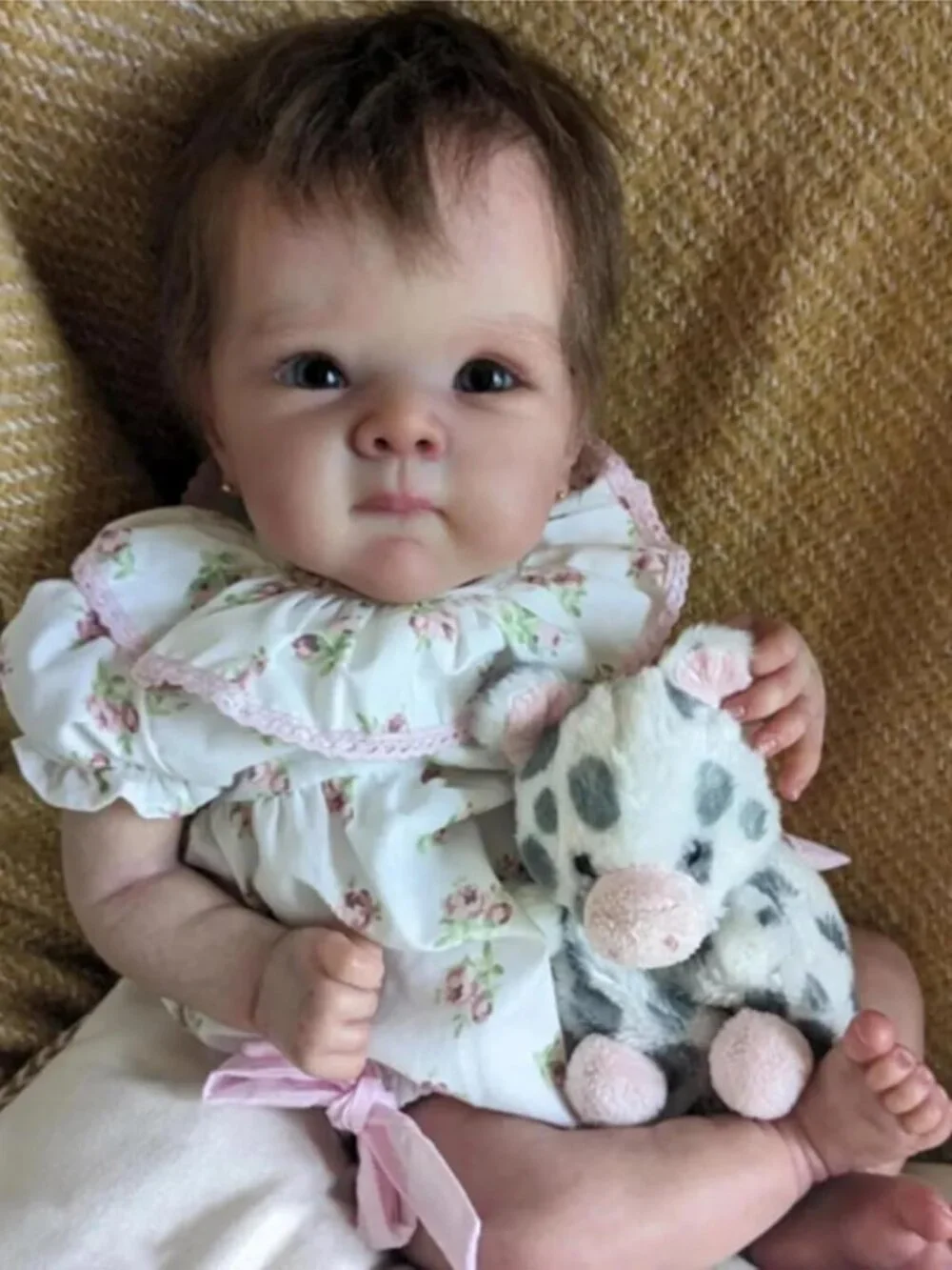 Reborn Baby Dolls - 20 Inch Lifelike Newborn Baby Girl with Full Vinyl Body - Picture 3 of 6